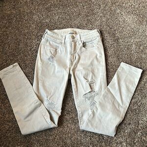 american eagle stretchy skinny jeans